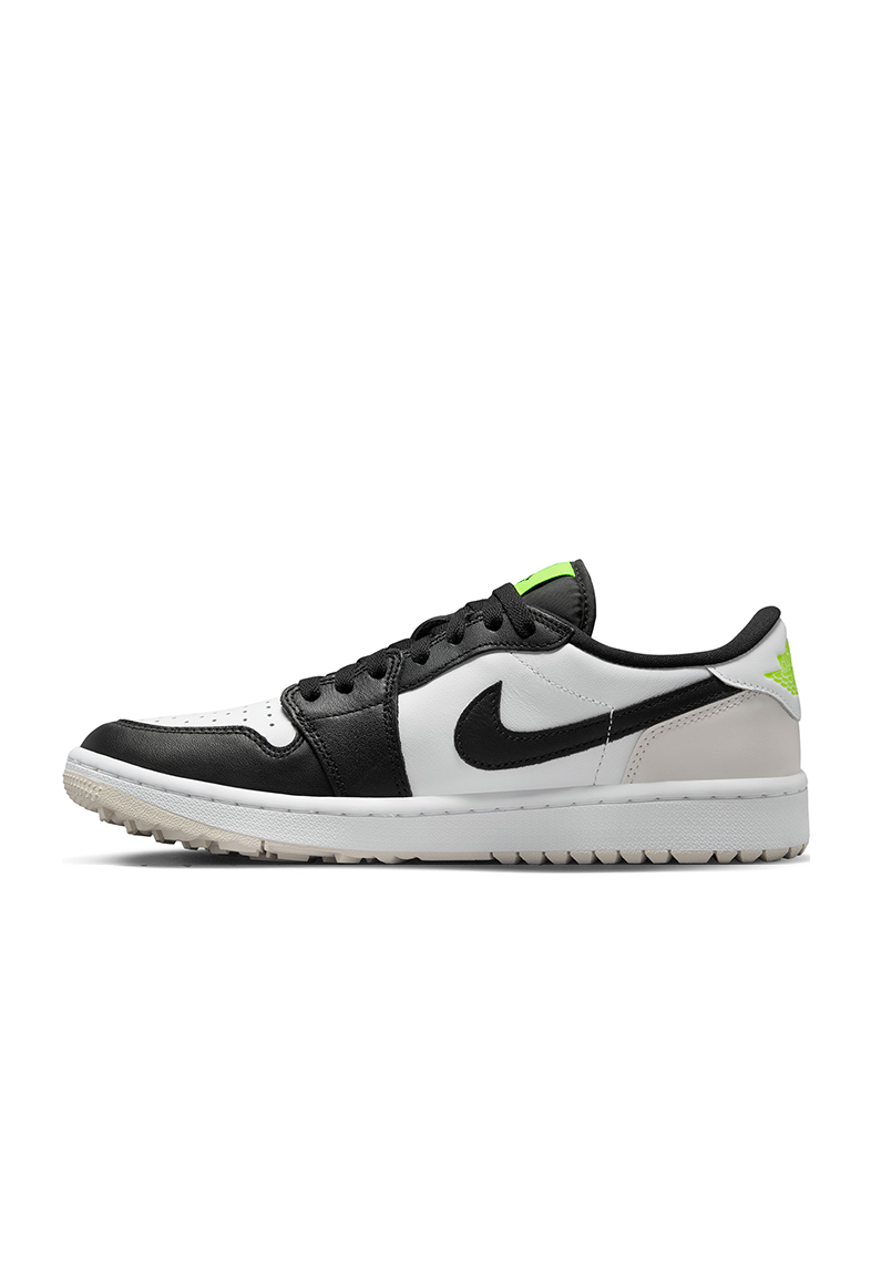 Volt Black Men's Air Jordan 1 Low Golf