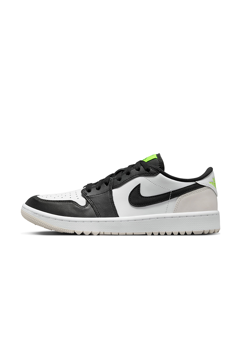 Volt Black Men's Air Jordan 1 Low Golf