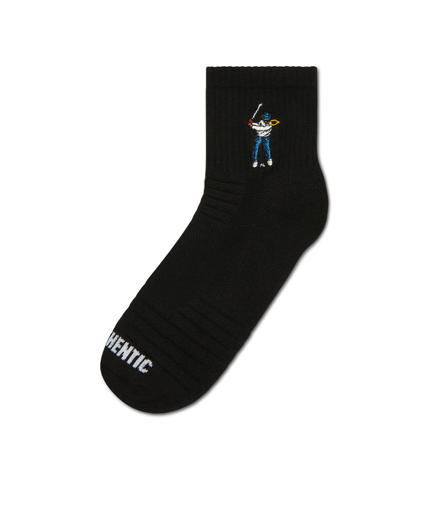 Eastside Golf Ankle Height Logo Socks Black