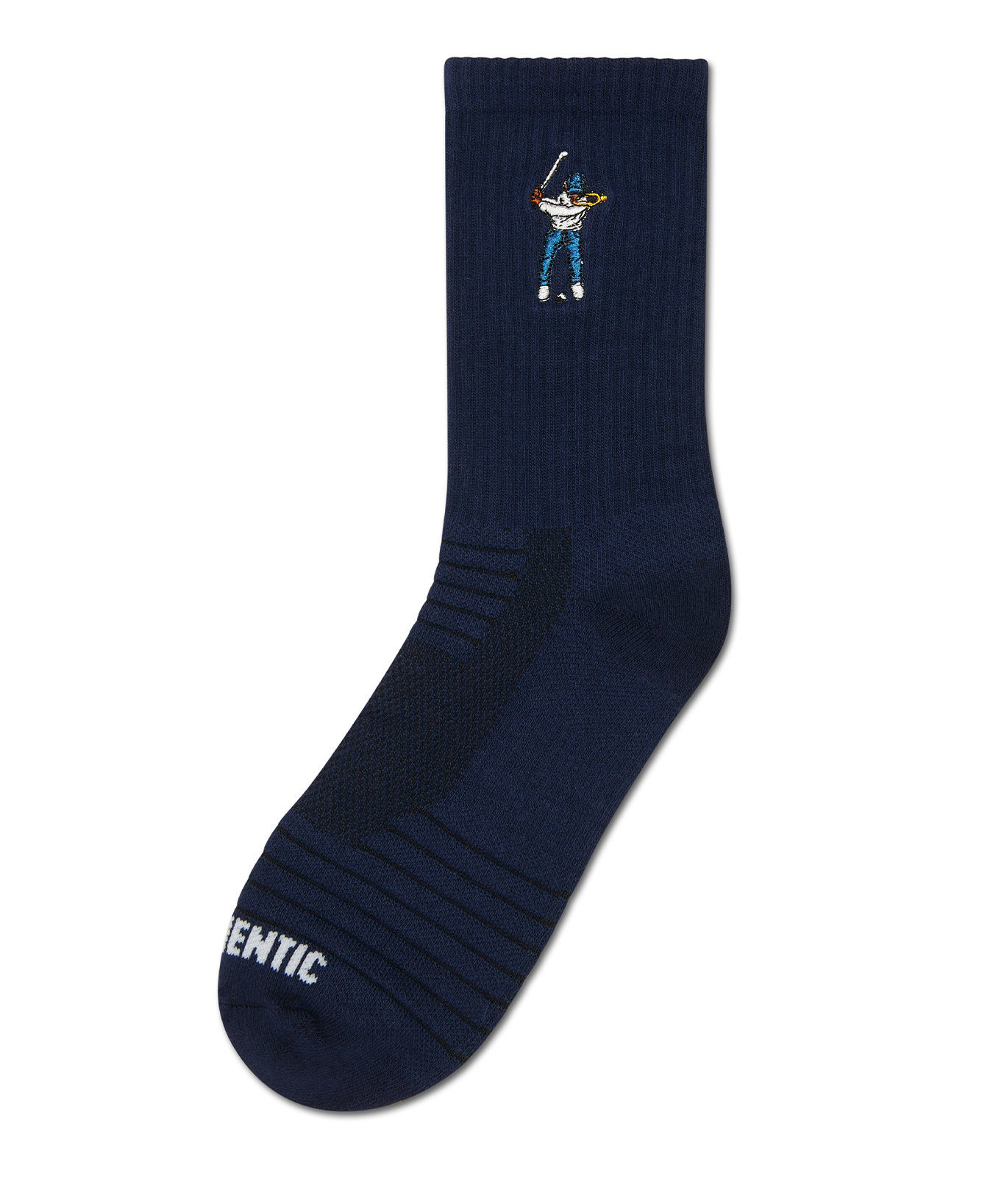Eastside Golf Calf Height Logo Socks Navy