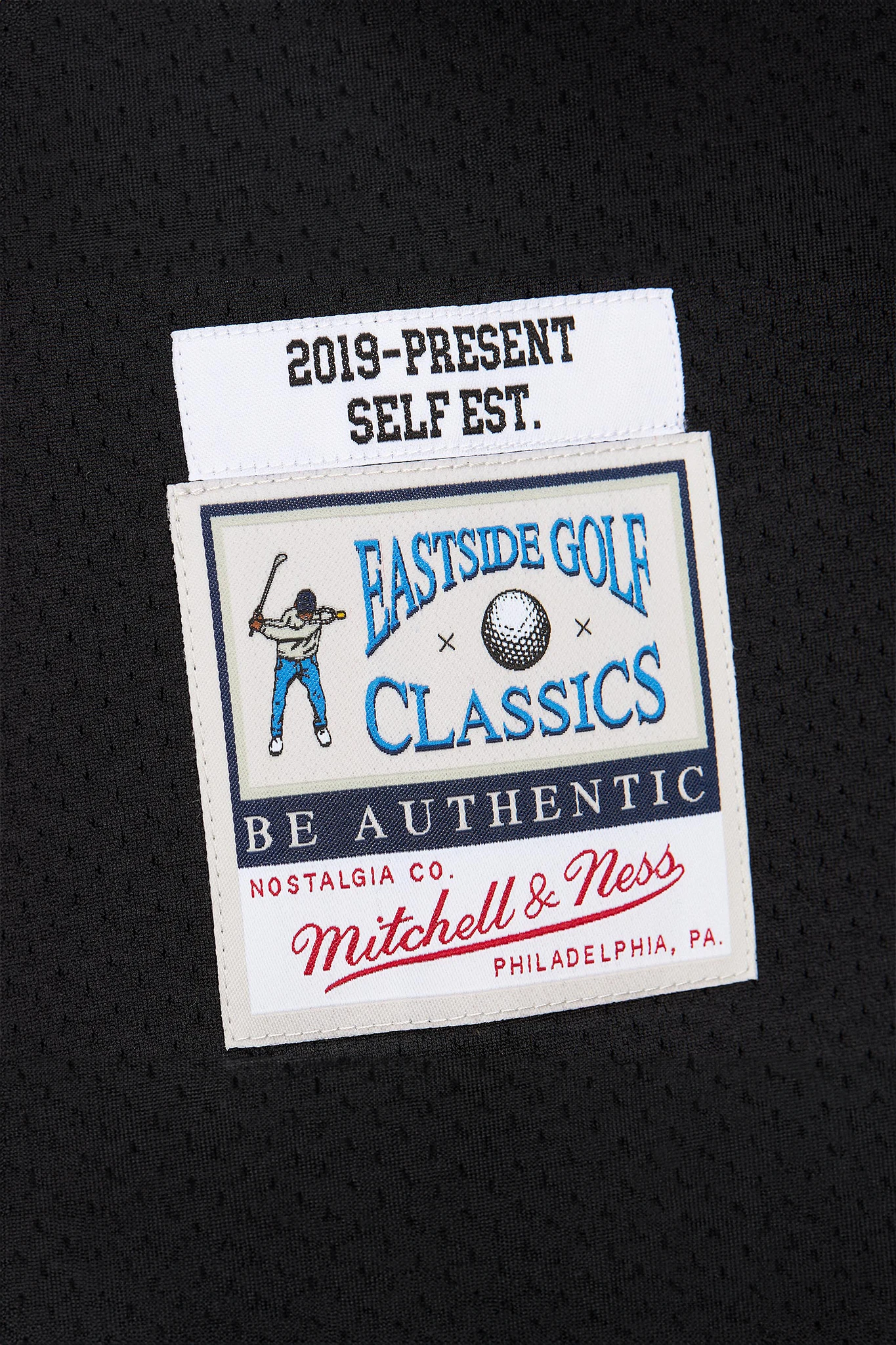 Black Mitchell & Ness x Eastside Golf BB Jersey