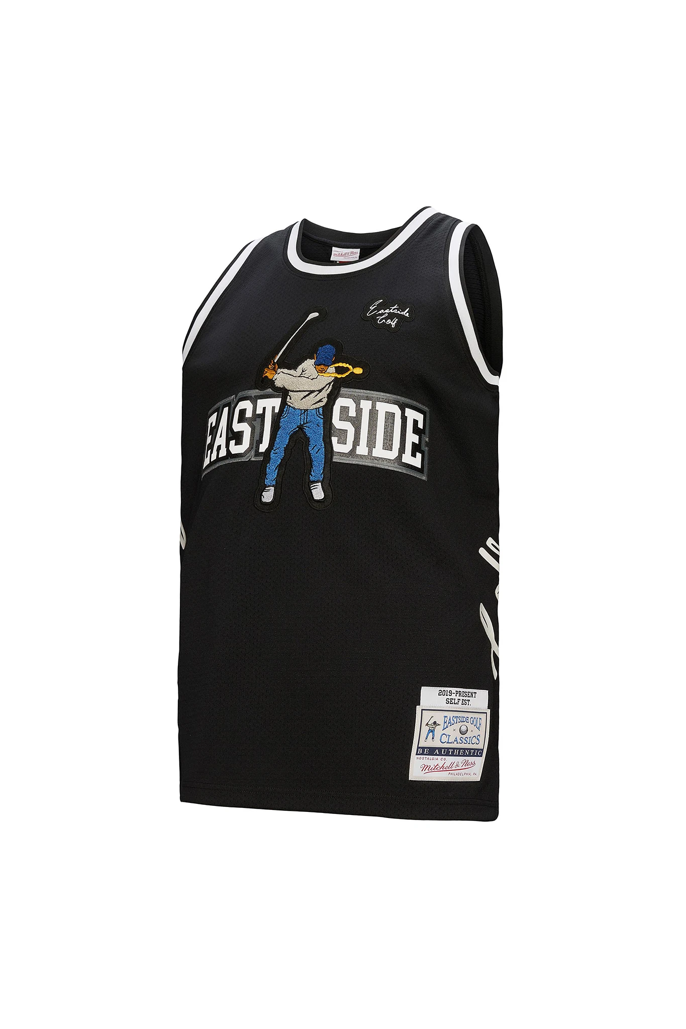 Black Mitchell & Ness x Eastside Golf BB Jersey