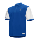 Navy Mitchell & Ness x Eastside Golf 3/4 Button Polo