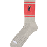 Retro Striped Calf Sock