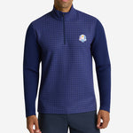 Navy Houndstooth