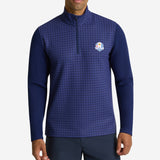 Navy Houndstooth