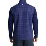 Navy Houndstooth