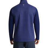 Navy Houndstooth