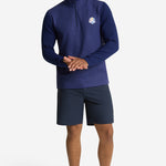 Navy Houndstooth