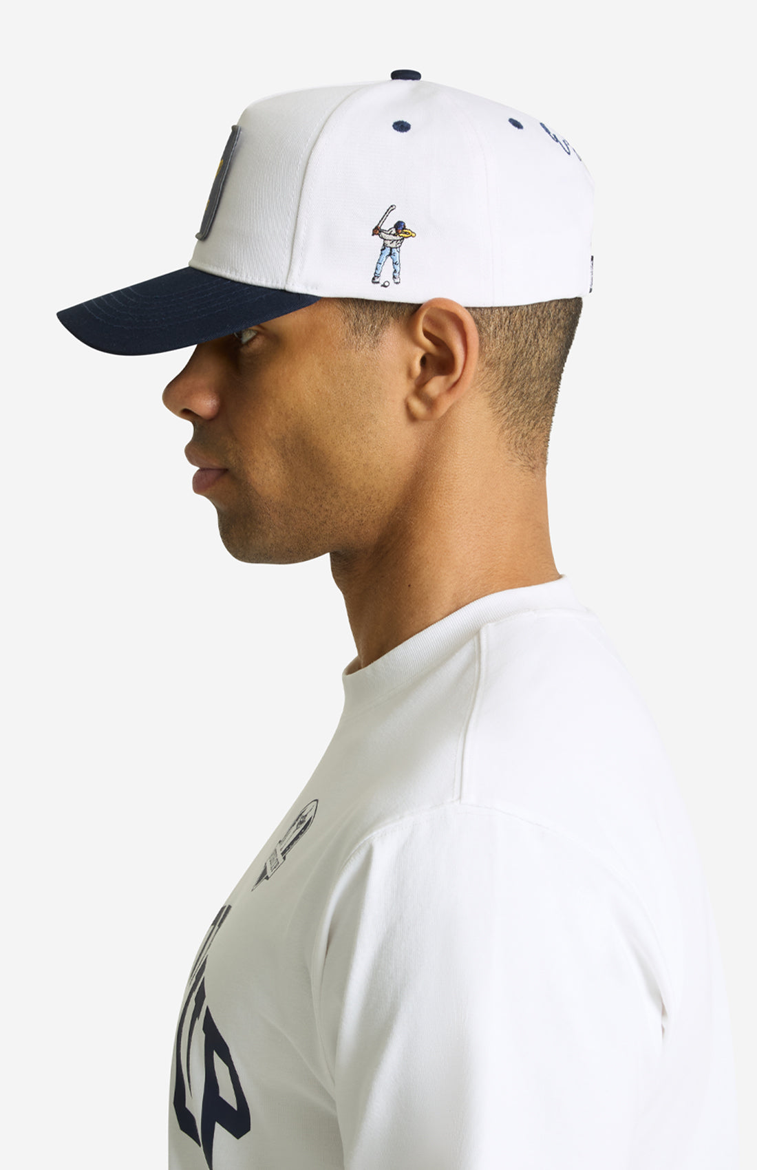 White/Navy