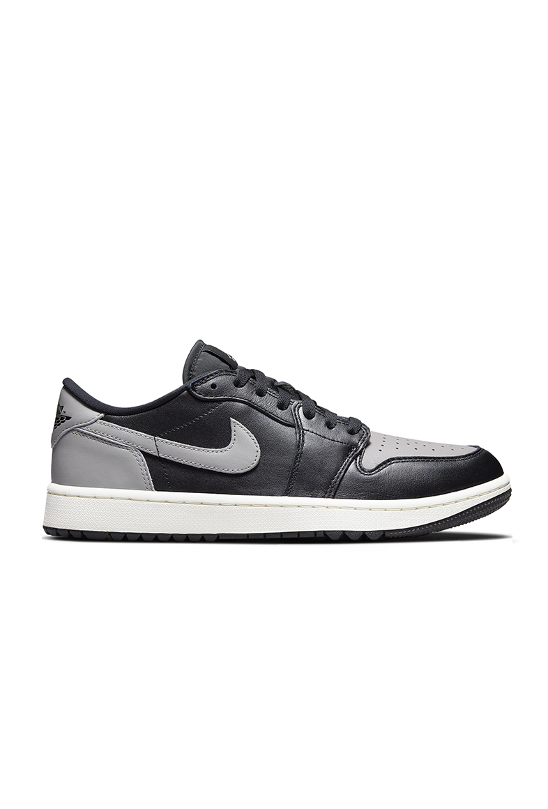 Black and Silver Men's Air Jordan 1 Low Golf – Eastside Golf