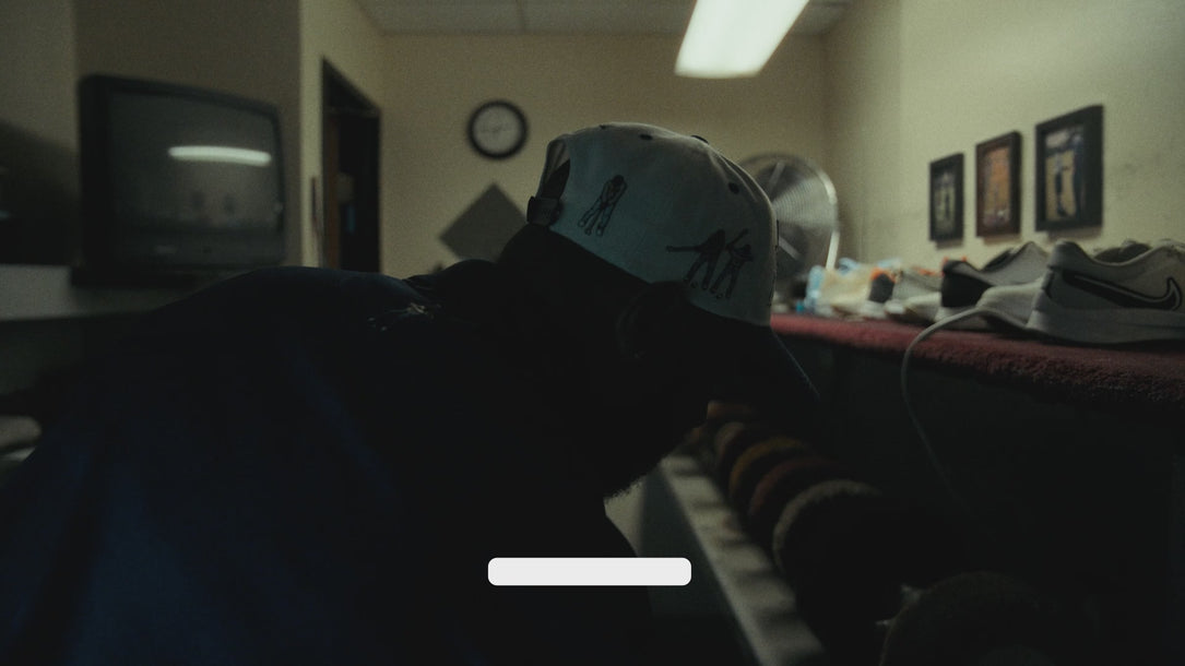 A 30-second vertical video teaser for the Eastside Golf x Nike collection. It opens with close-up shots of Nike and Eastside Golf logos, then cuts to athletes walking confidently on a golf course and city streets. Quick flashes show sneakers, hoodies, and hats from the collection. The video alternates between action shots of swinging a golf club and slow-motion lifestyle moments, ending with the Eastside Golf x Nike logos on screen.