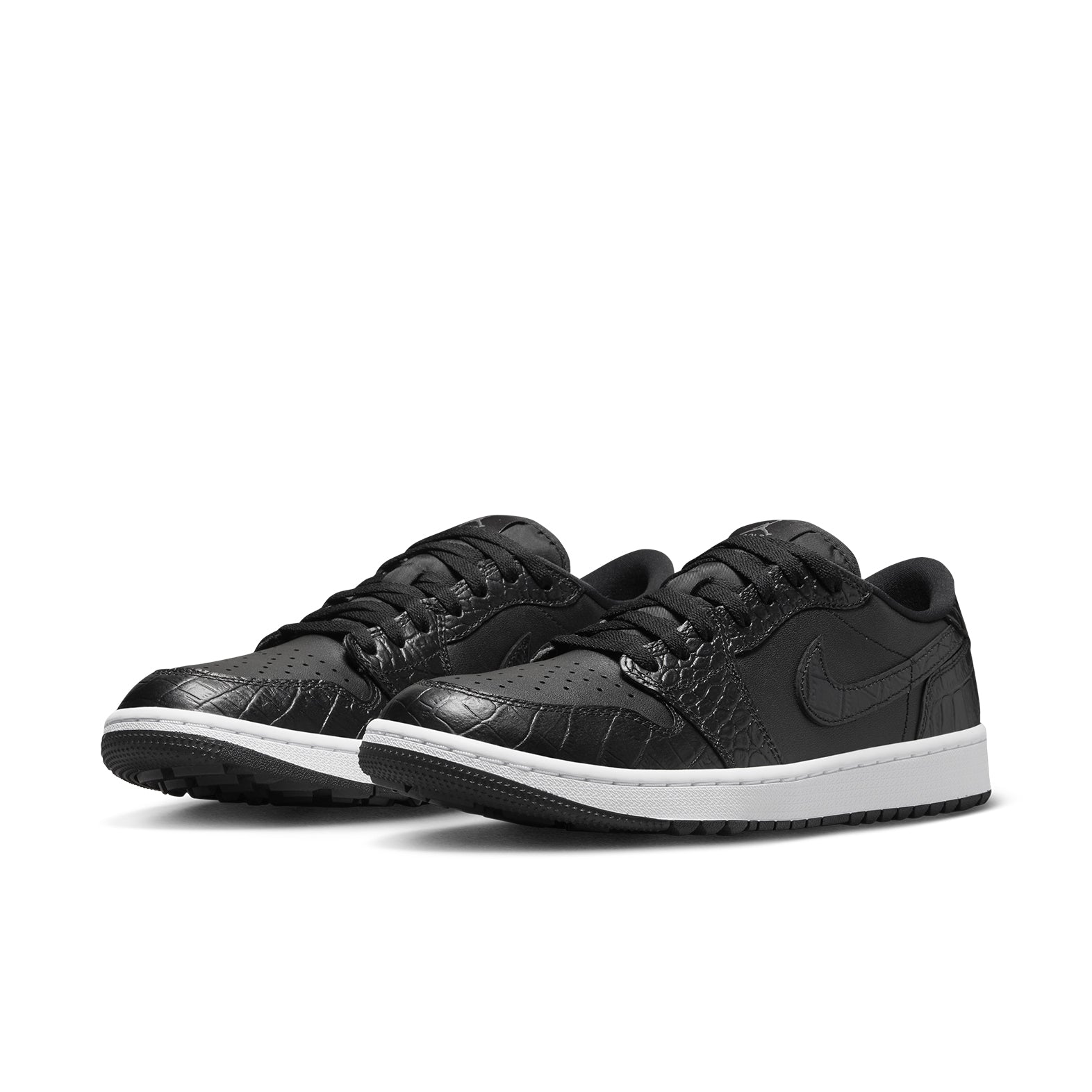 Air Jordan 1 Men's Low Golf Black Croc – Eastside Golf