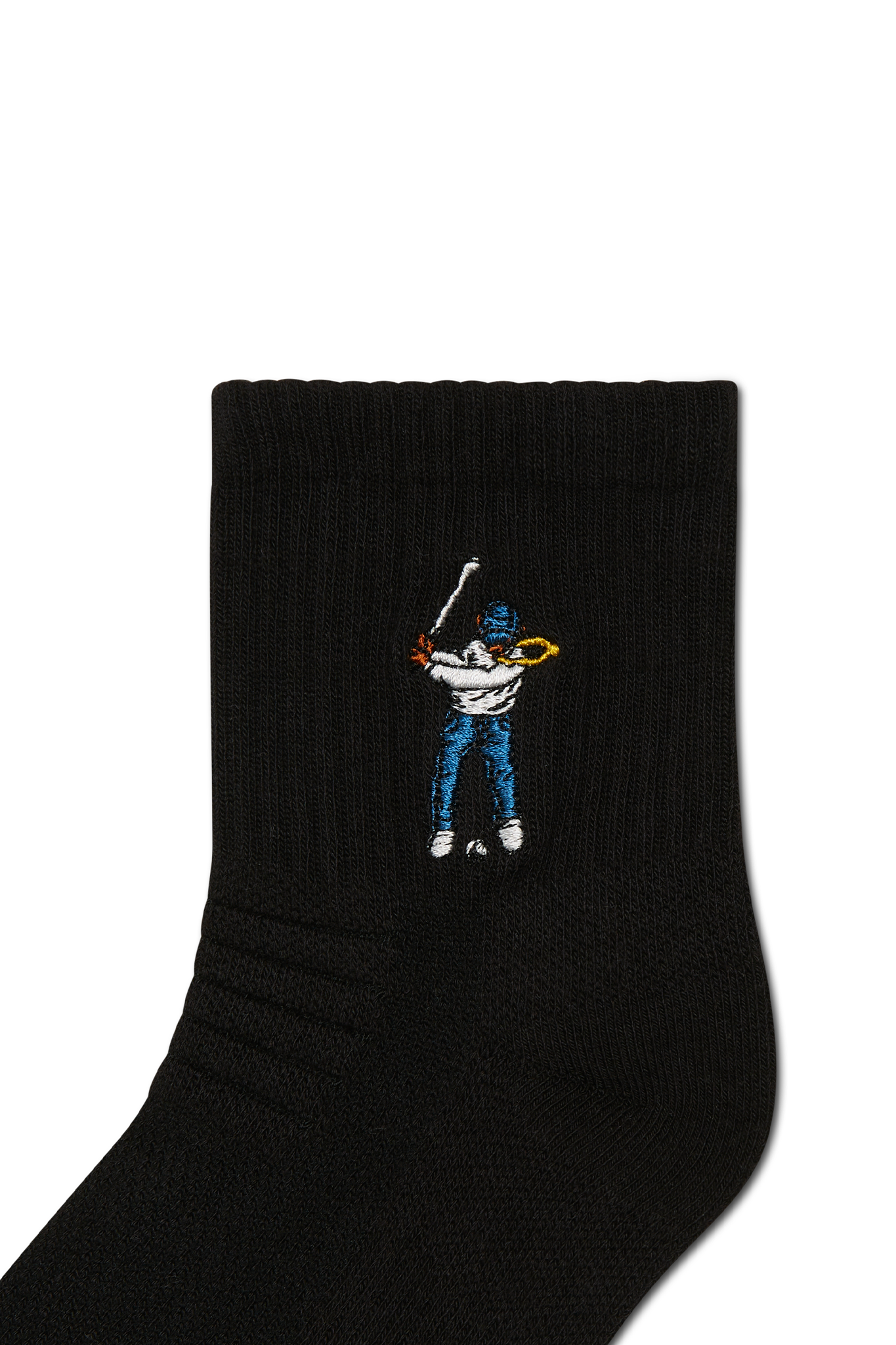 Eastside Golf Ankle Height Logo Socks Black