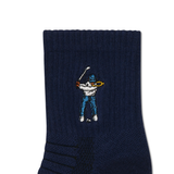 Eastside Golf Ankle Height Logo Socks Navy