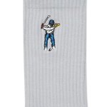 Eastside Golf Calf Height Logo Socks Grey