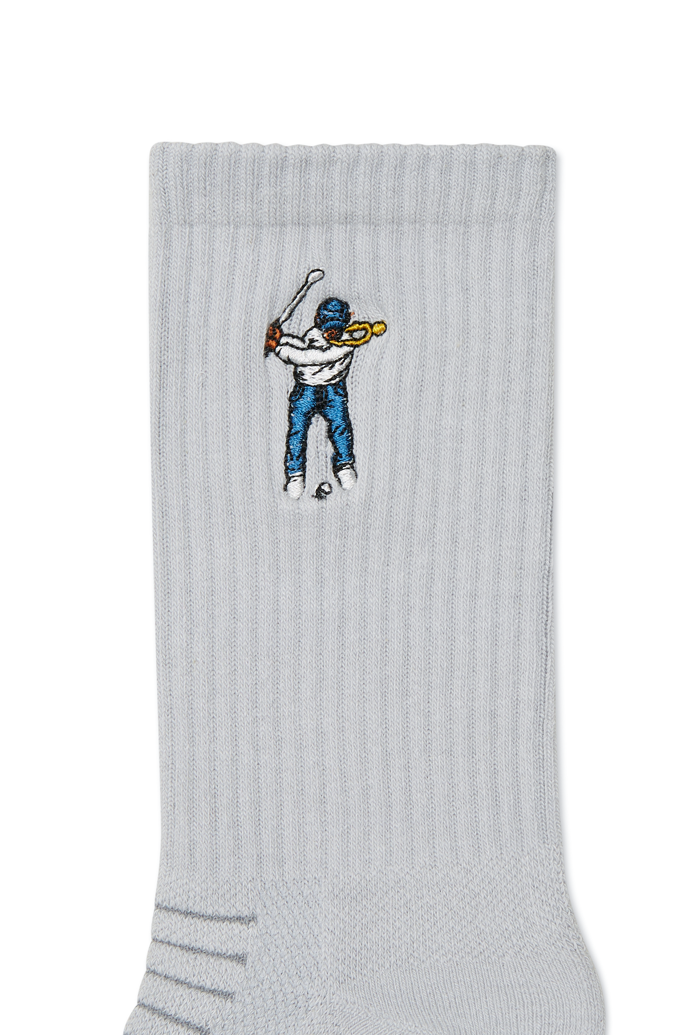 Eastside Golf Calf Height Logo Socks Grey