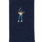 Eastside Golf Calf Height Logo Socks Navy