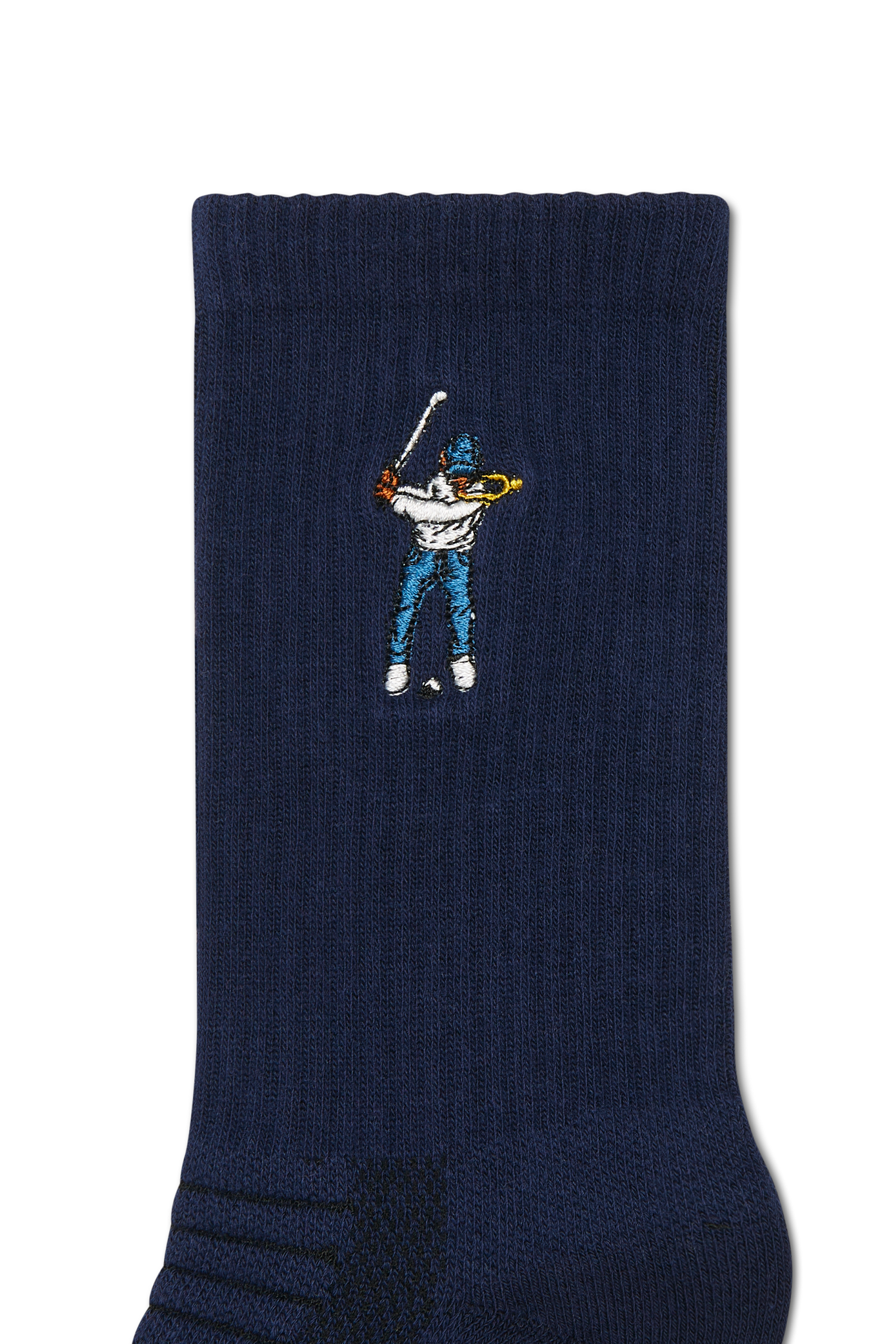 Eastside Golf Calf Height Logo Socks Navy