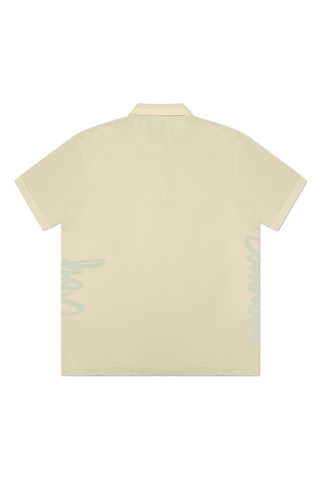 Frosted Almond Eastside Golf Follow Through Polo Shirt