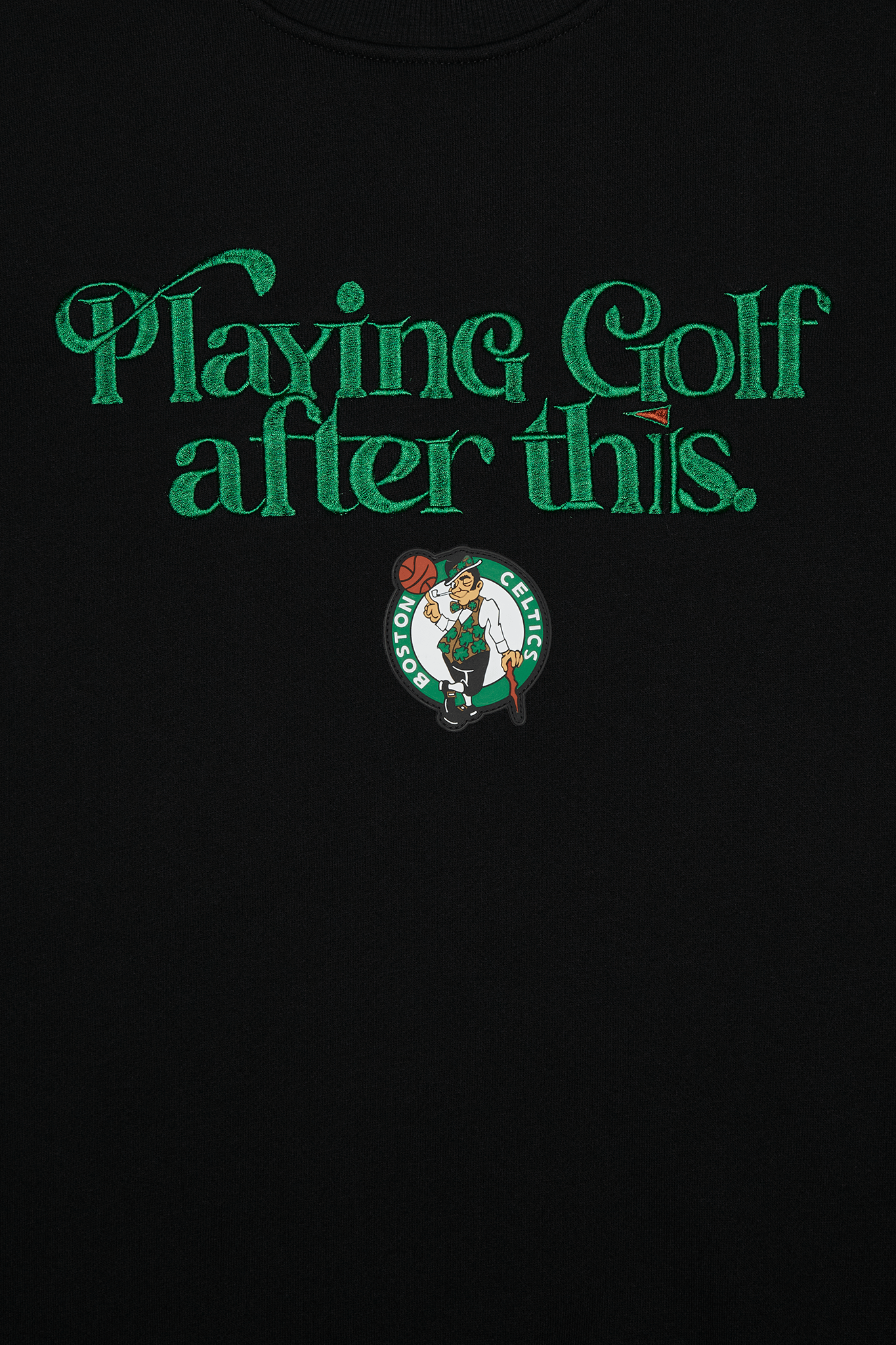 Eastside NBA-Playing Golf After This Celtics Hoodie Black