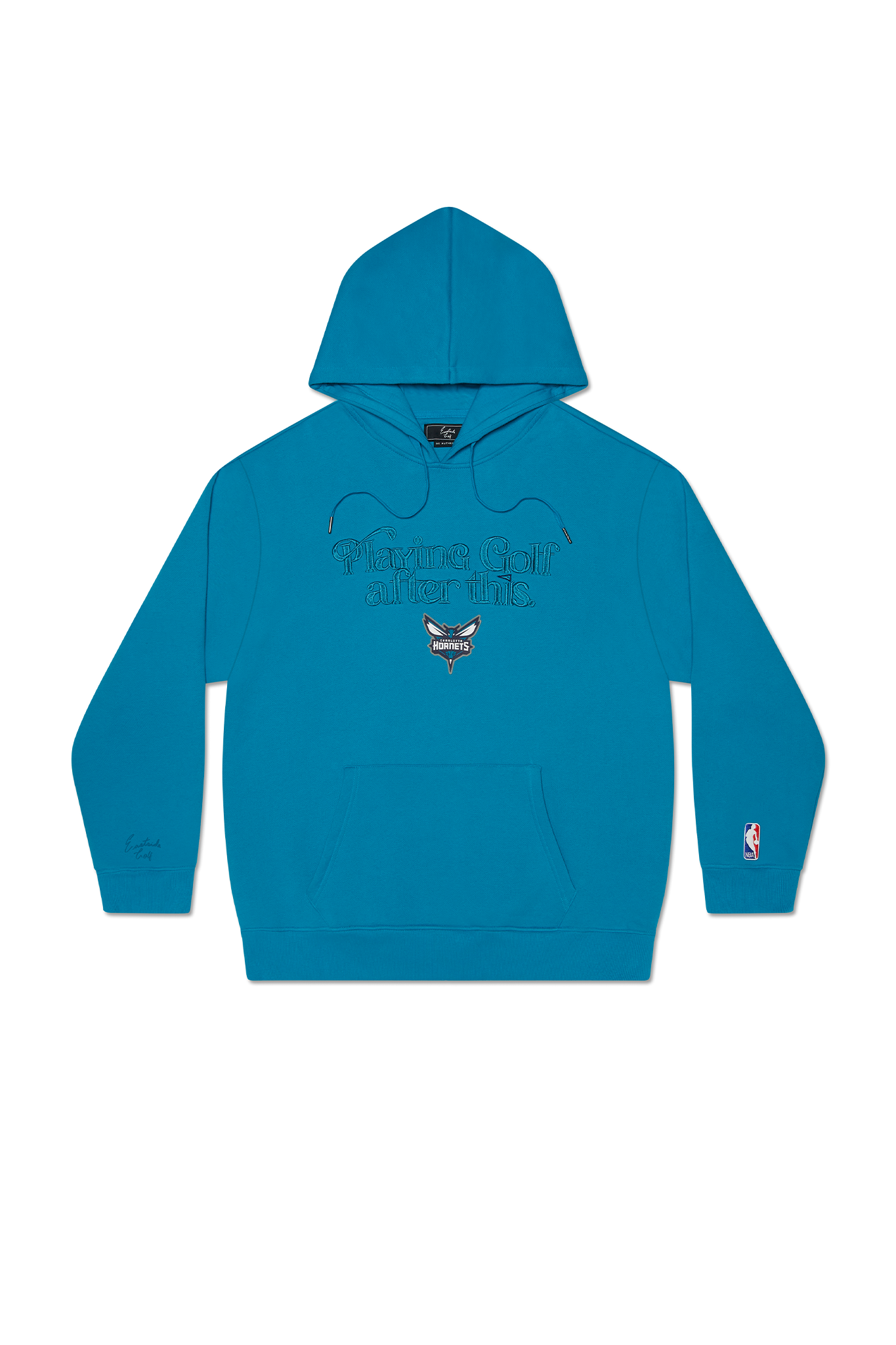 Eastside NBA-Playing Golf After This Hornets Hoodie Teal