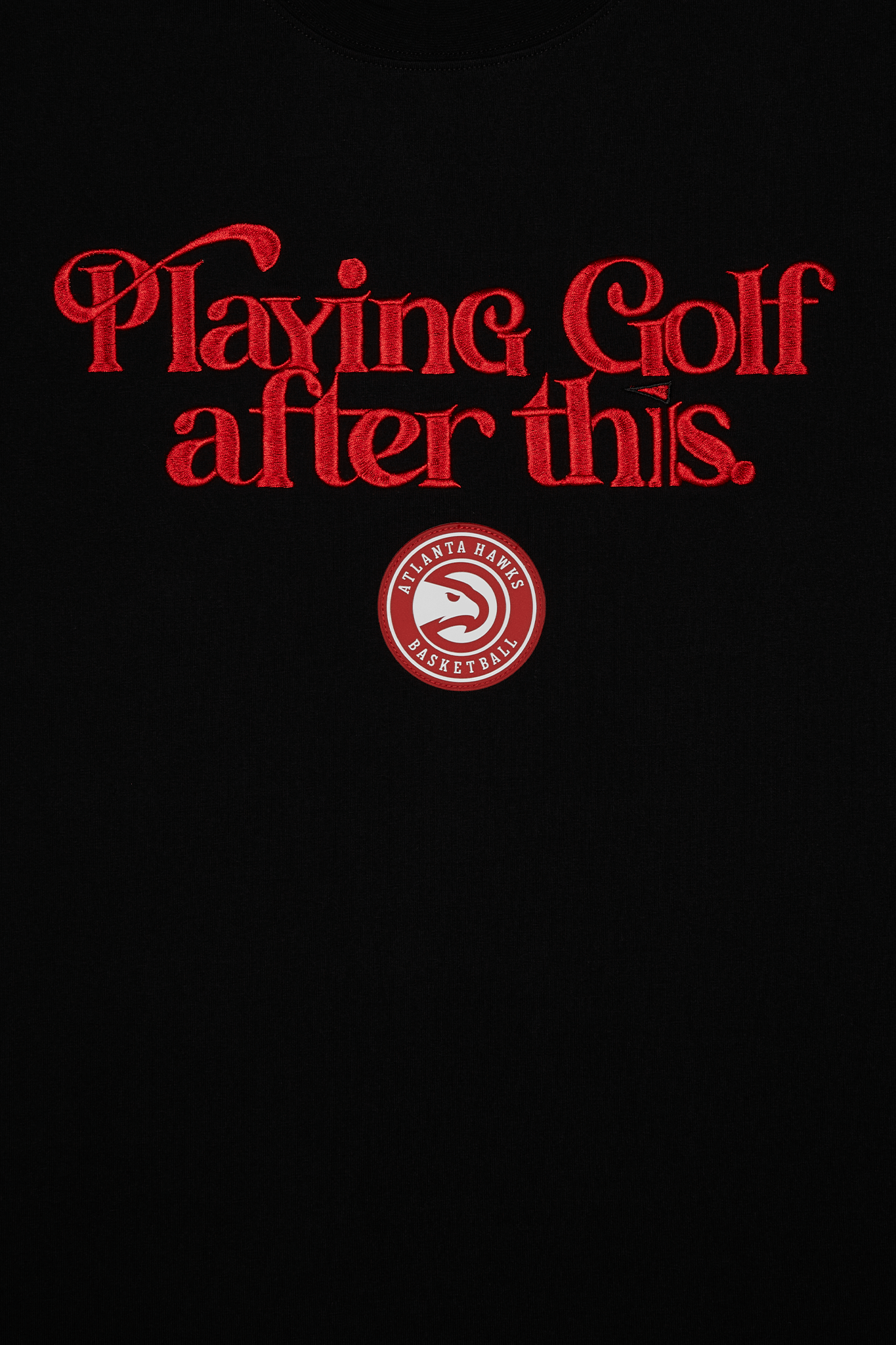 Eastside NBA-Playing Golf After This Hawks T-Shirt Black