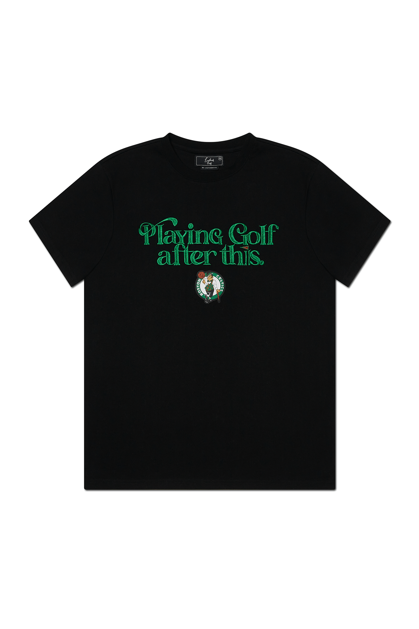 Eastside NBA-Playing Golf After This Celtics T-Shirt Black