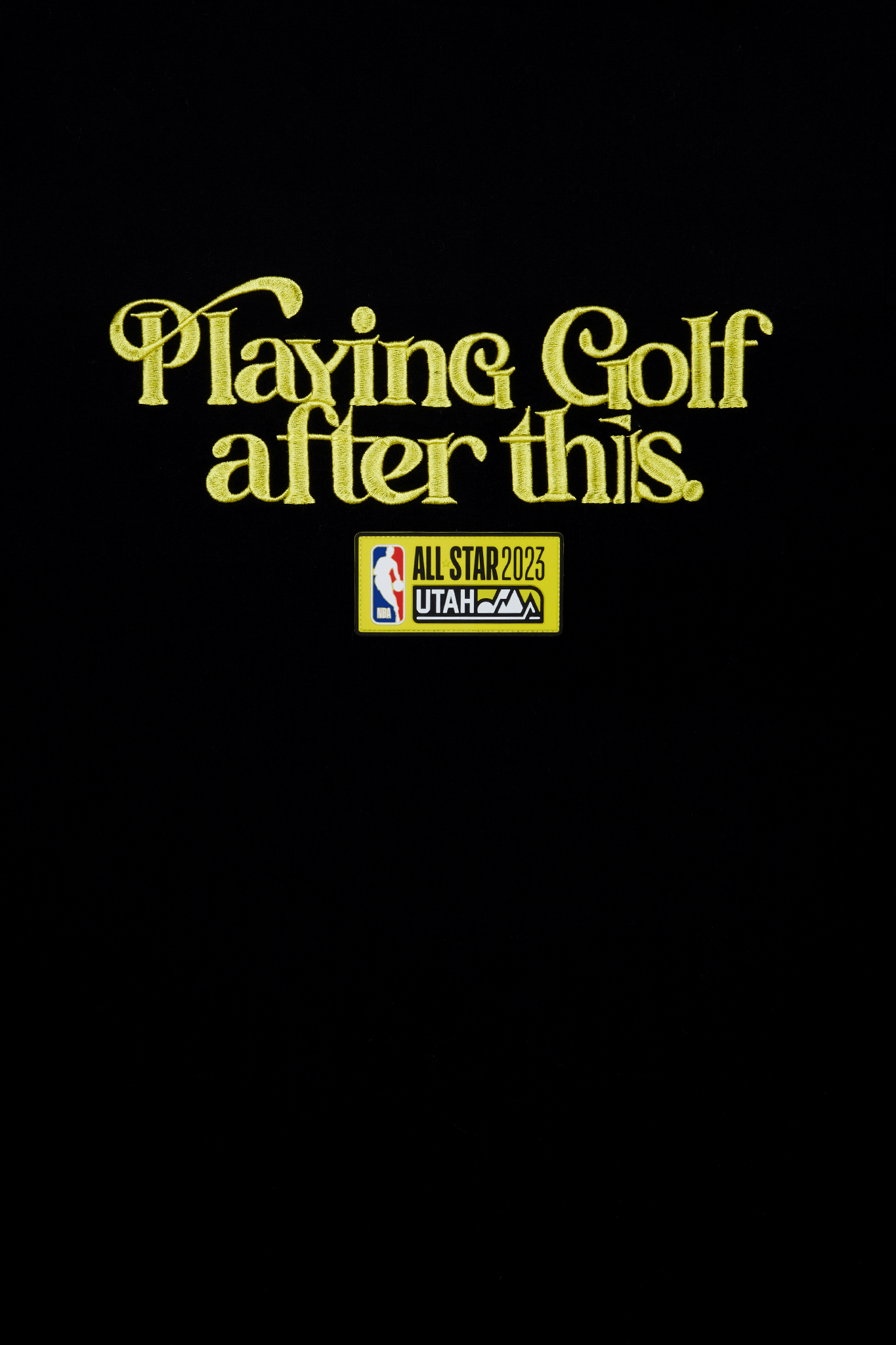 Eastside NBA Playing Golf After This All Star Tee Black