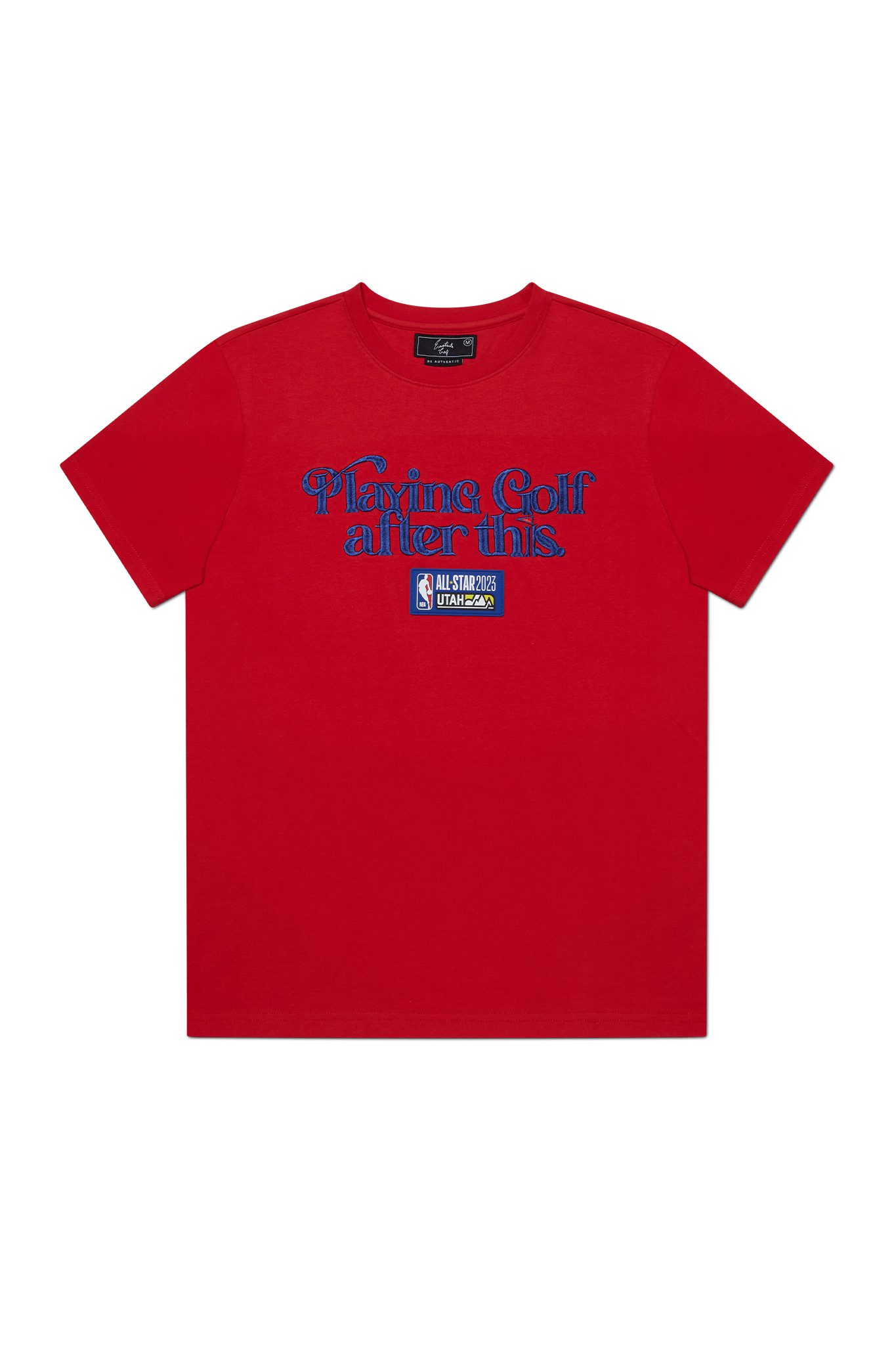 Eastside NBA - Playing Golf After This All Star Tee Red – Eastside Golf