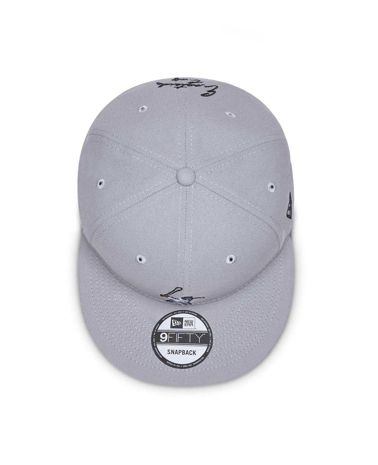 Grey snapback new era Clearance
