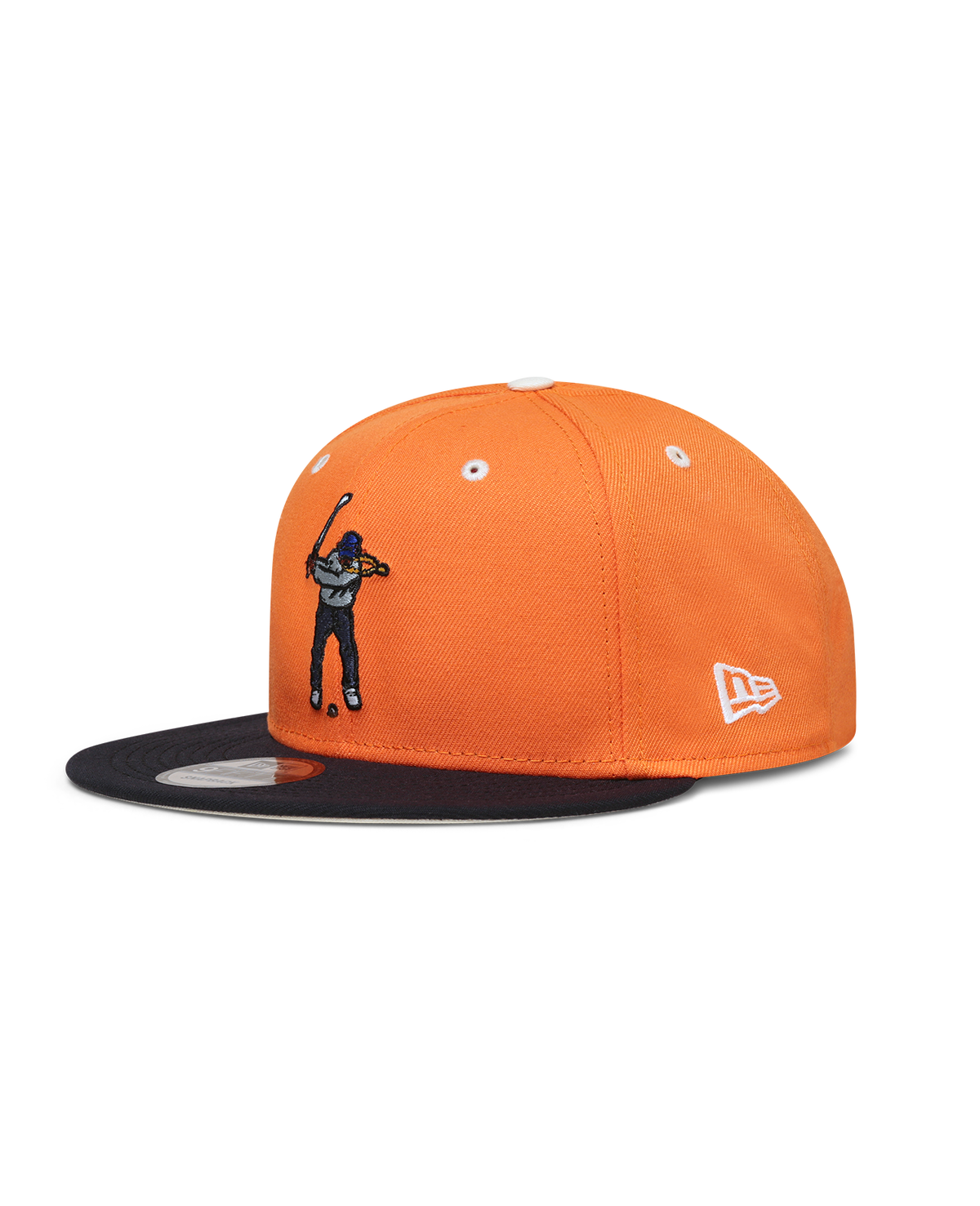 Eastside Golf New Era Orange and Navy 59FIFTY Snapback