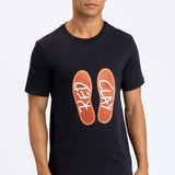 Midnight Red Clay Sneaker Sole T-Shirt