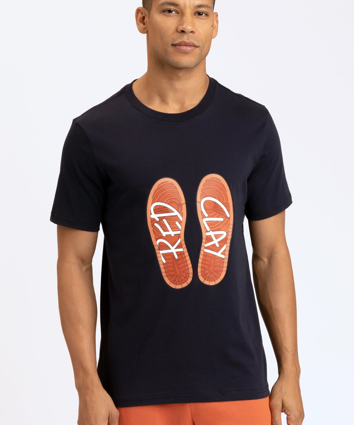 Midnight Red Clay Sneaker Sole T-Shirt