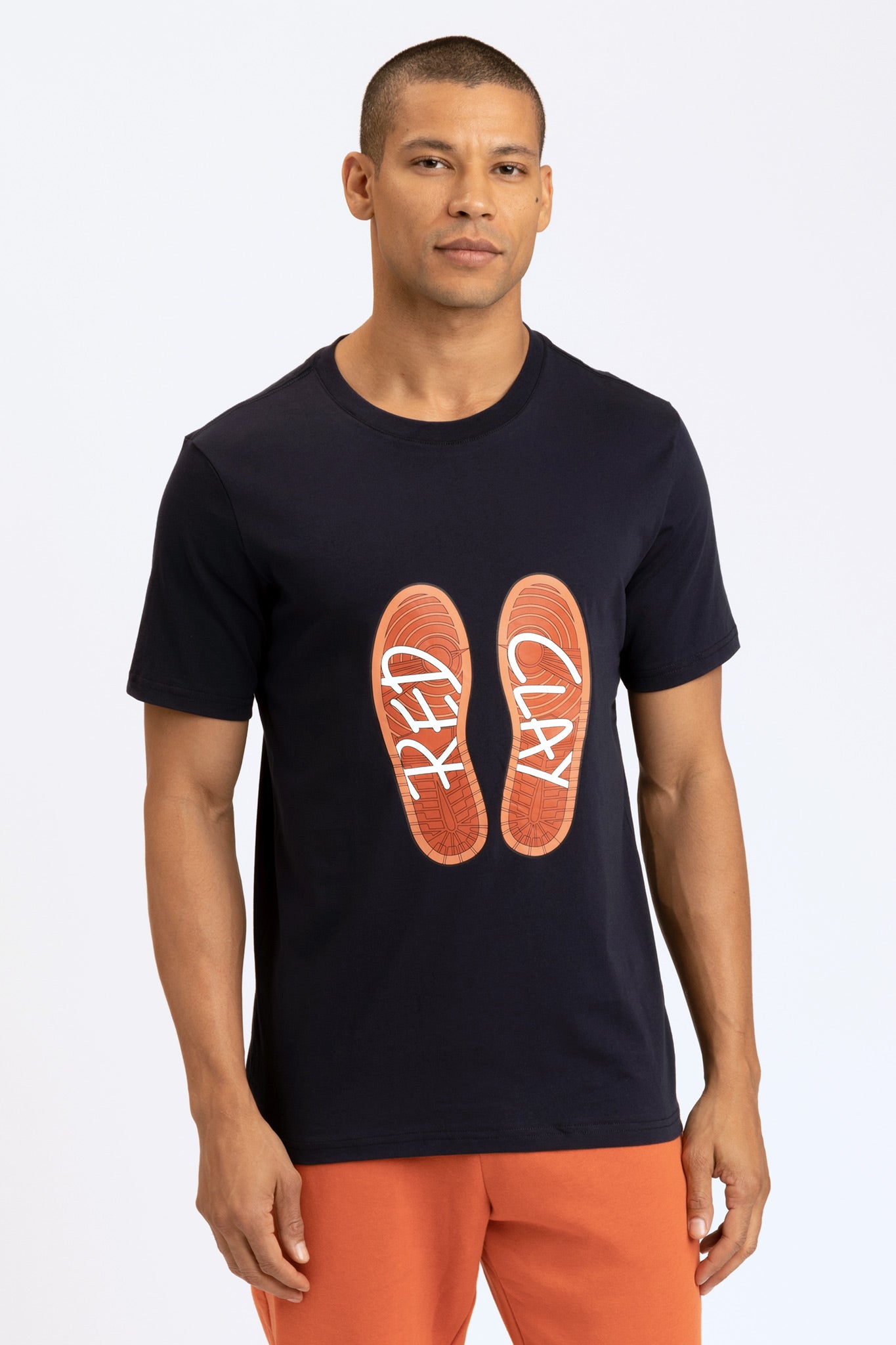 Midnight Red Clay Sneaker Sole T-Shirt