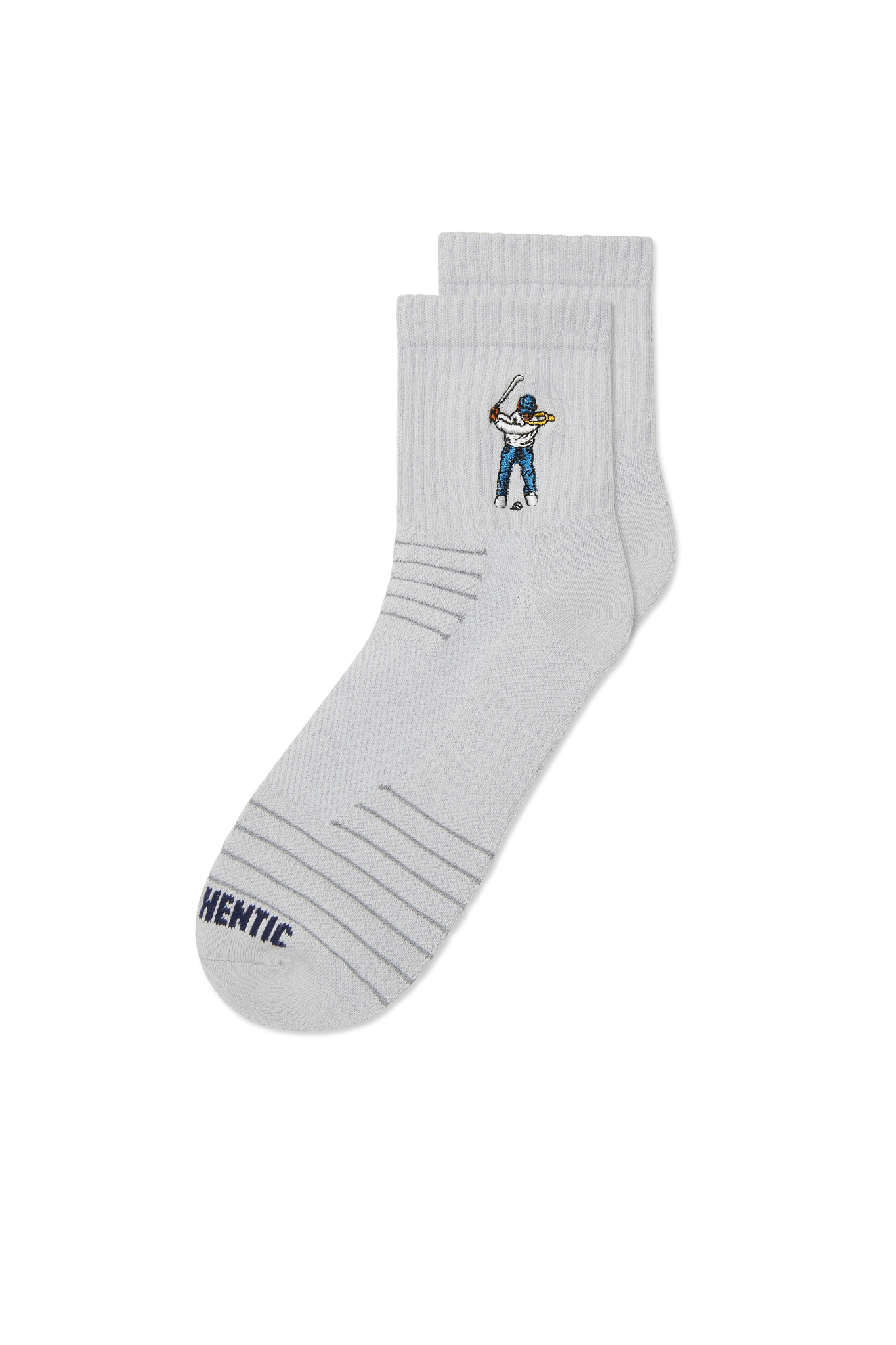 Eastside Golf Ankle Height Logo Socks Grey