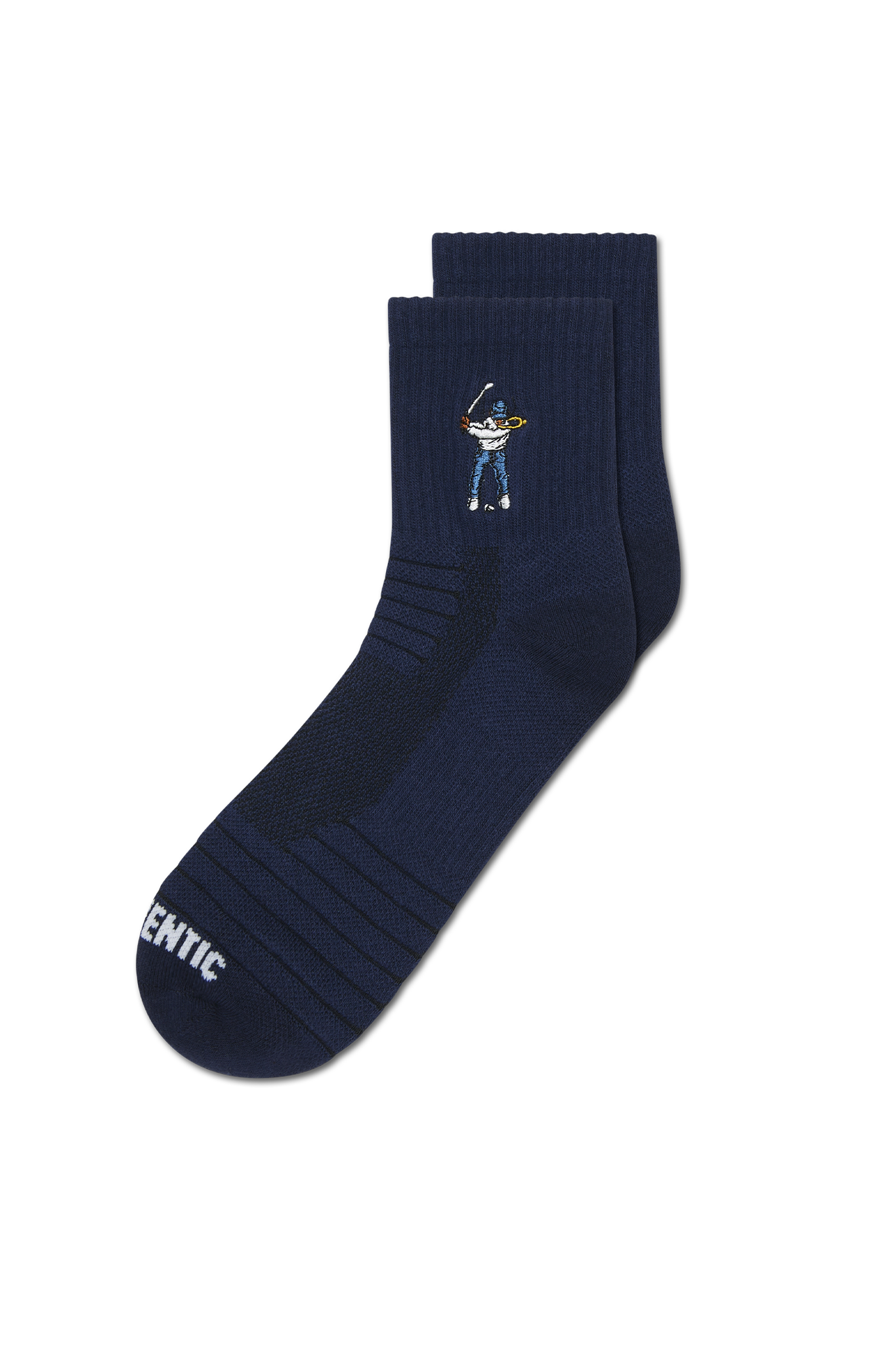 Eastside Golf Ankle Height Logo Socks Navy