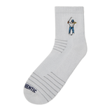 Eastside Golf Ankle Height Logo Socks Grey