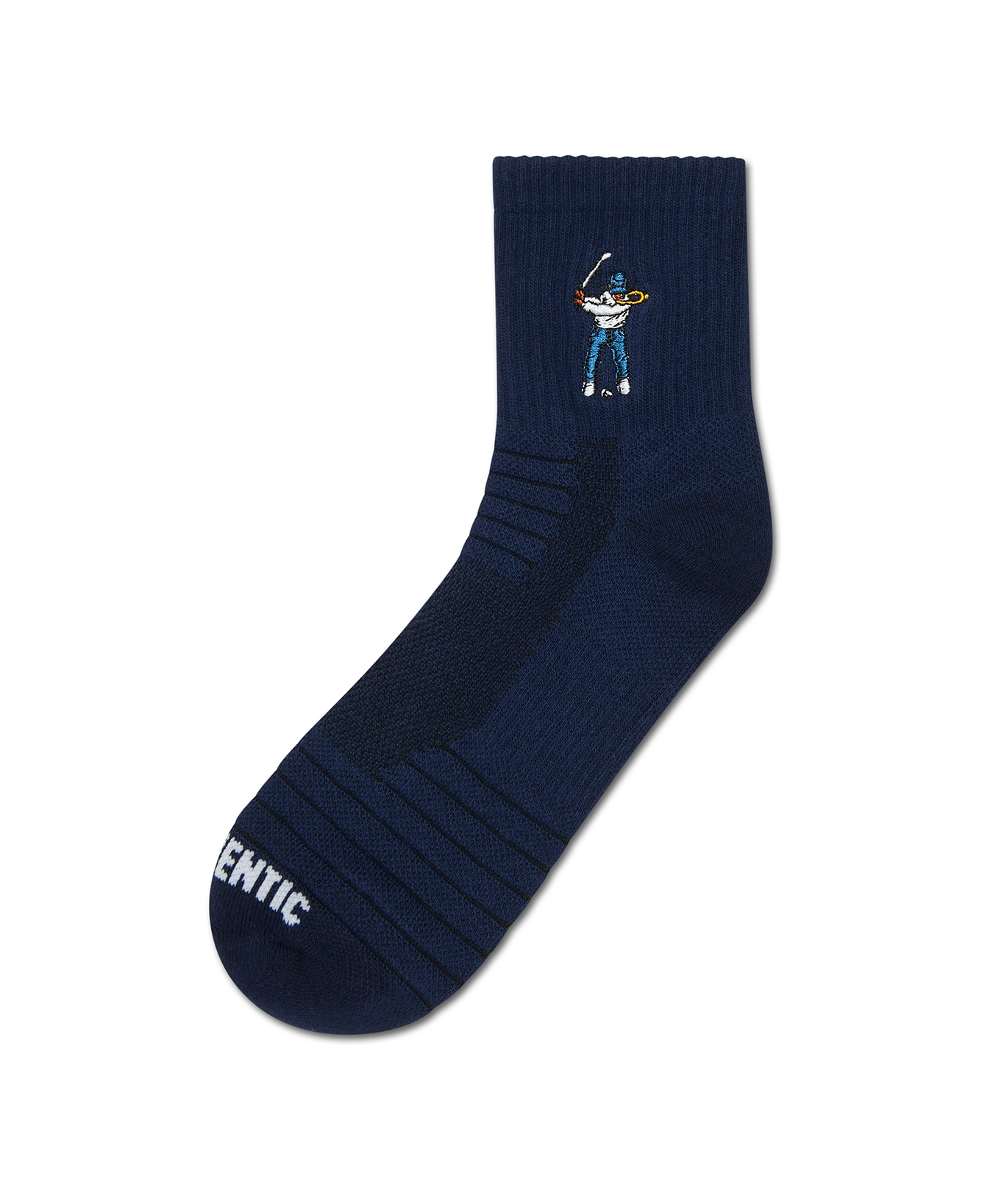 Eastside Golf Ankle Height Logo Socks Navy