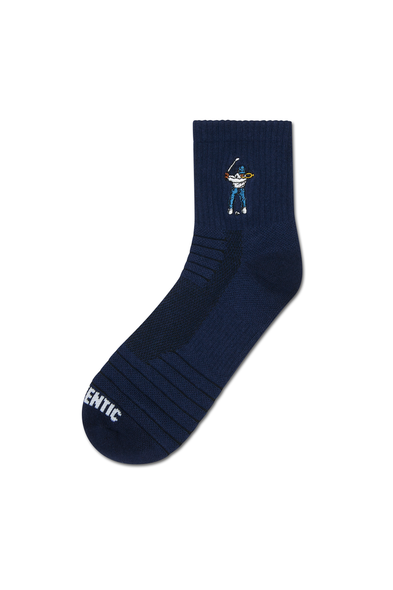 Eastside Golf Ankle Height Logo Socks Navy