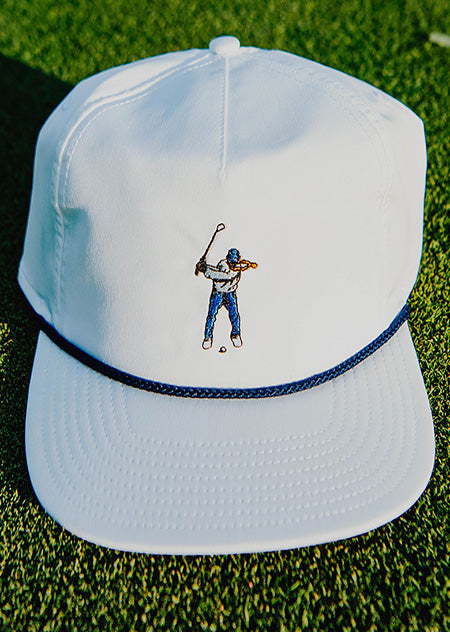 Eastside Golf Vintage Core Rope Hat White